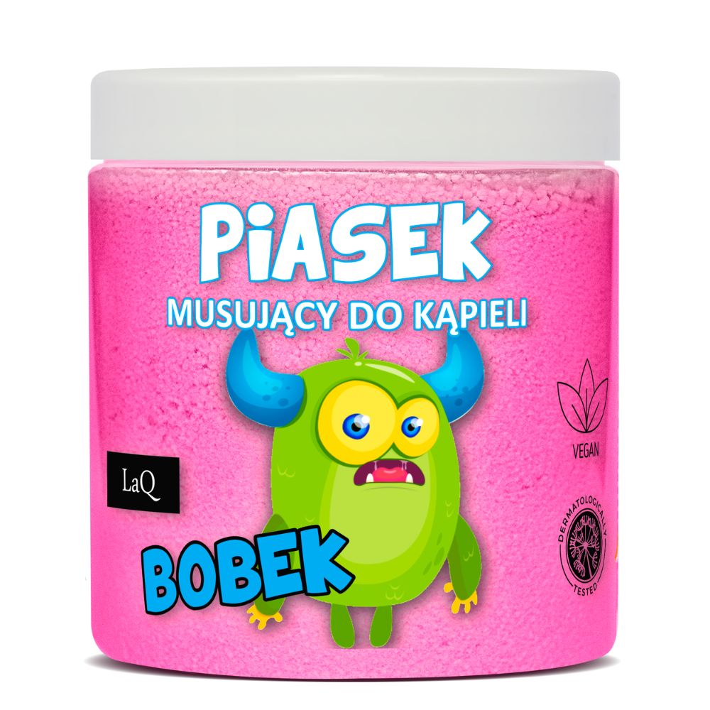 LaQ Piasek musujący do kąpieli Bobek 210 g