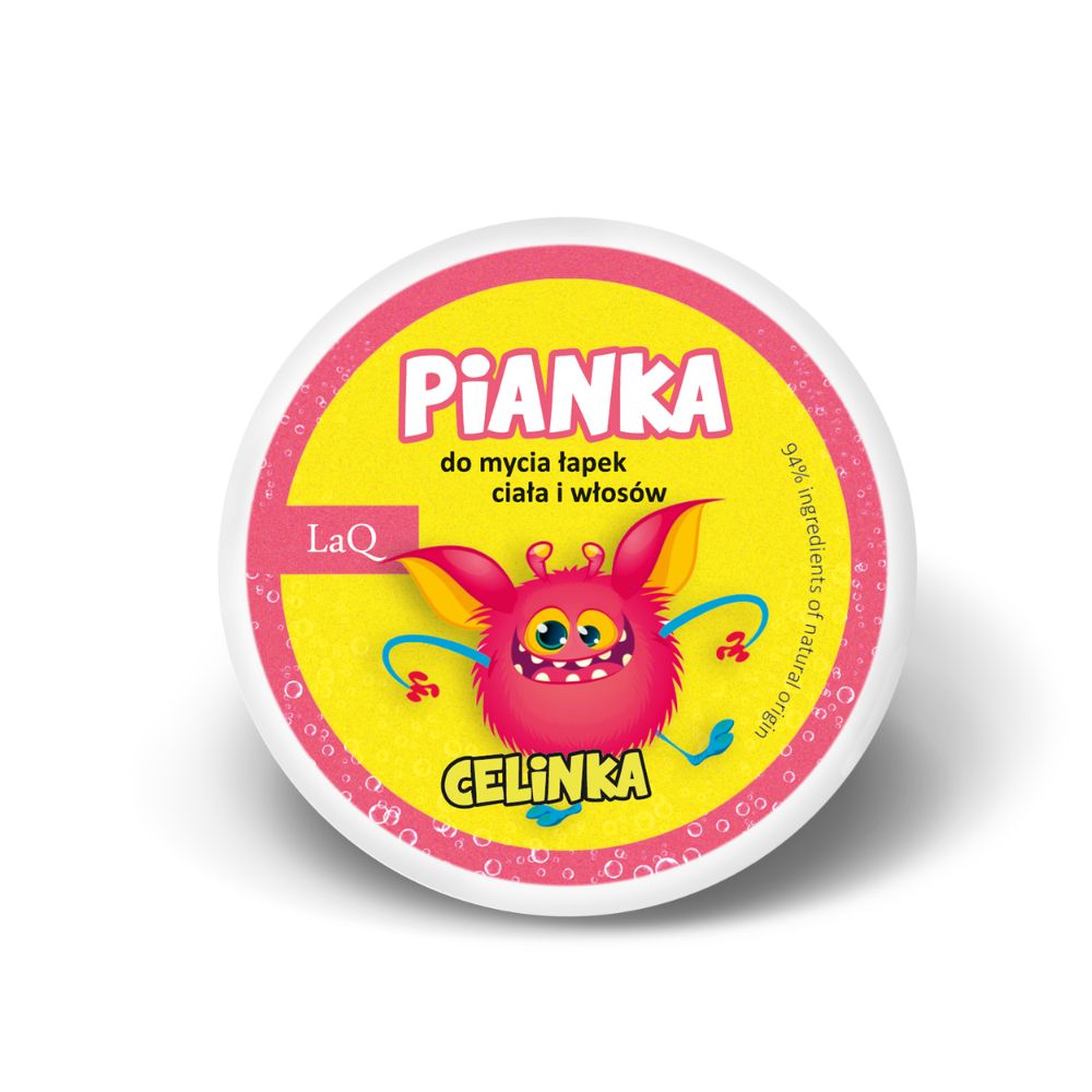 LaQ Celinka żółta pianka do mycia 20 g