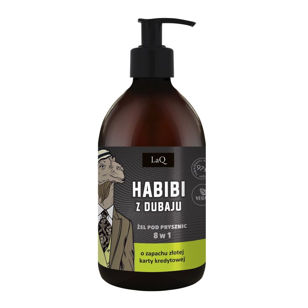 LaQ Żel pod prysznic 8w1 Habibi z Dubaju 500 ml