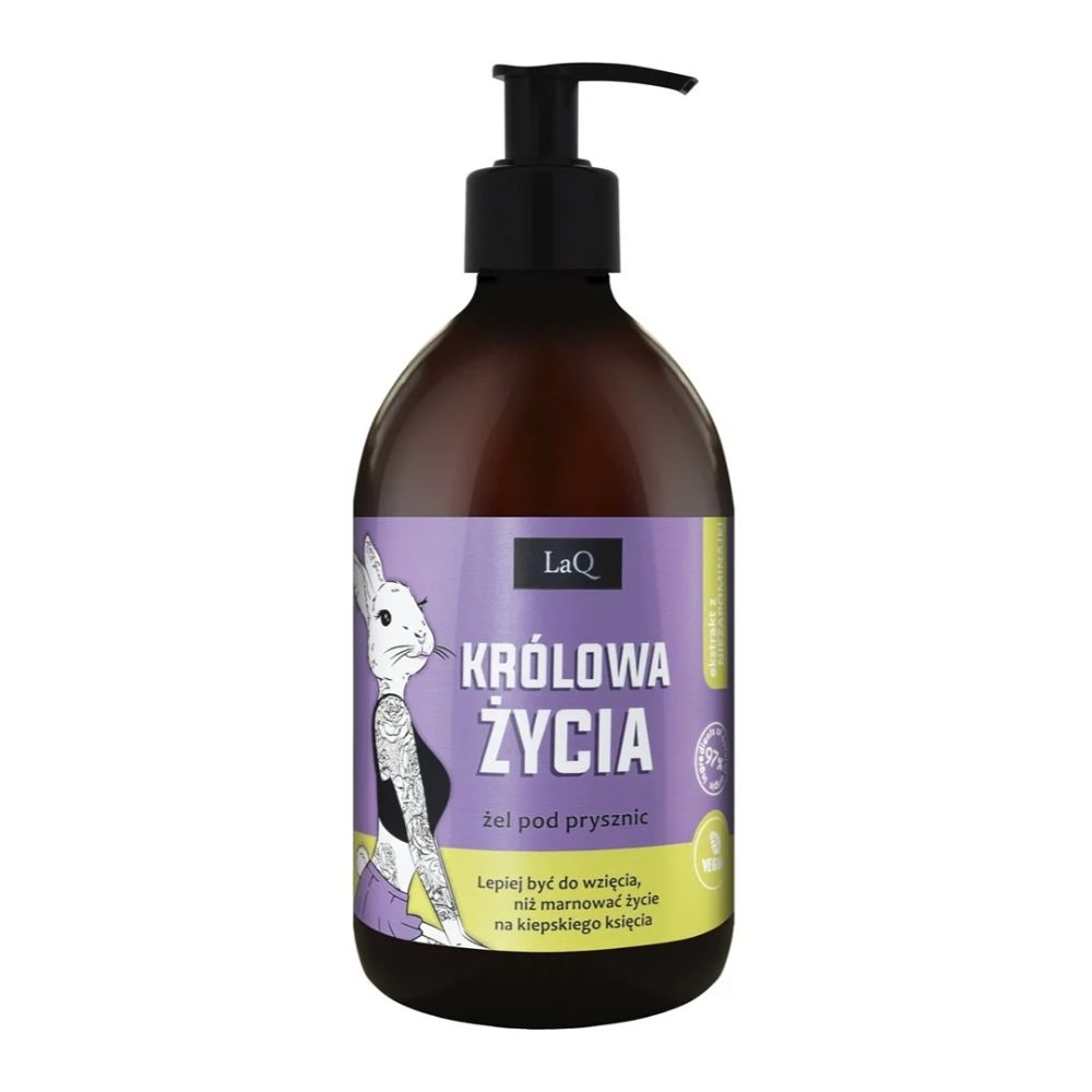 LaQ Królowa Życia żel pod prysznic niezapominajka 500 ml