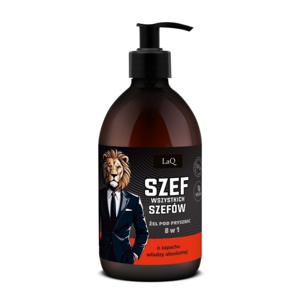 LaQ Żel pod prysznic dla mężczyzn 8w1 Szef wszystkich szefów 500 ml
