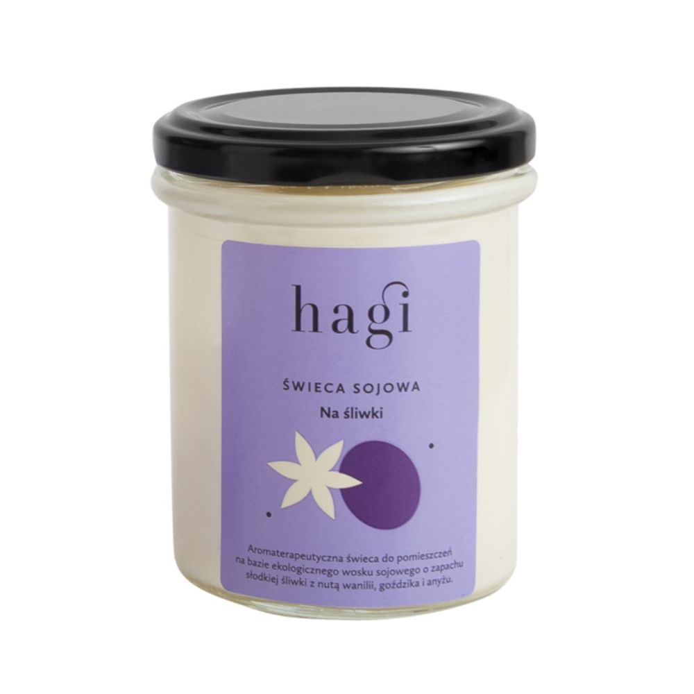 Hagi Na Śliwki mini świeca zapachowa 215 ml