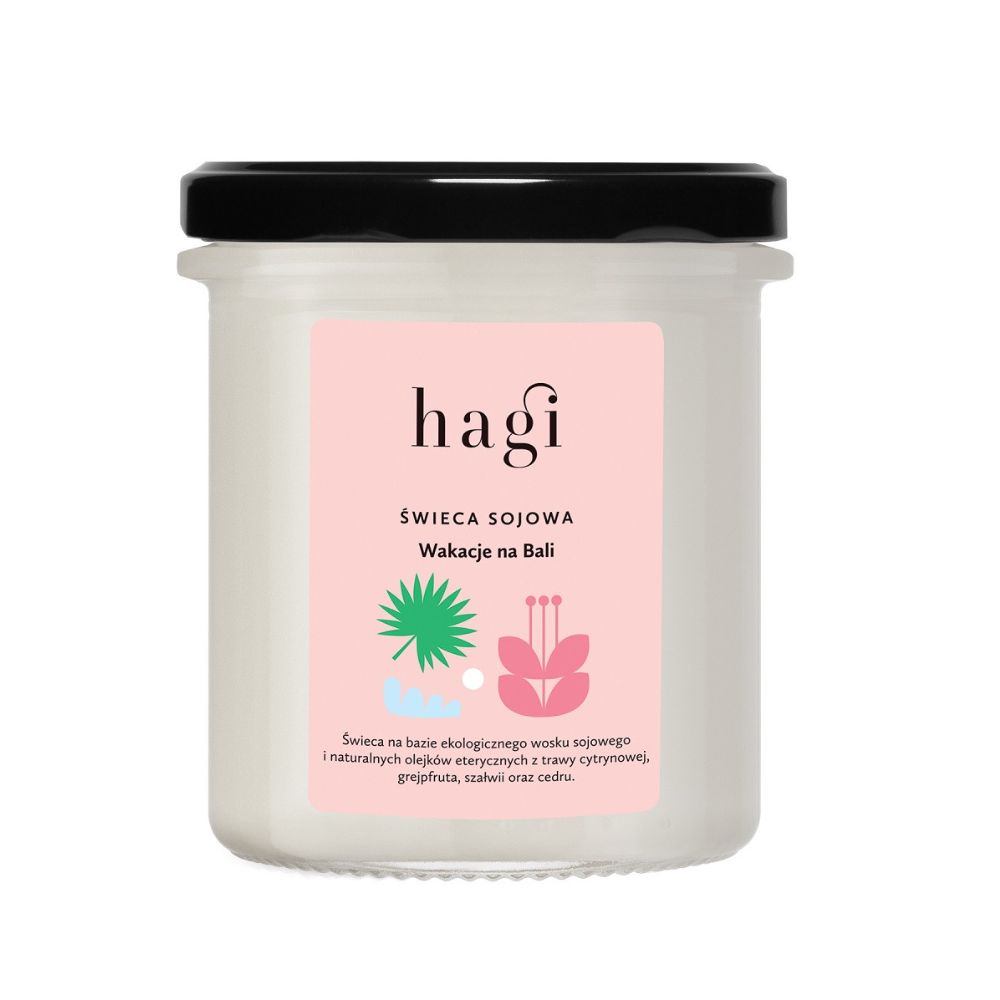 Hagi Wakacje Na Bali mini świeca zapachowa 215 ml