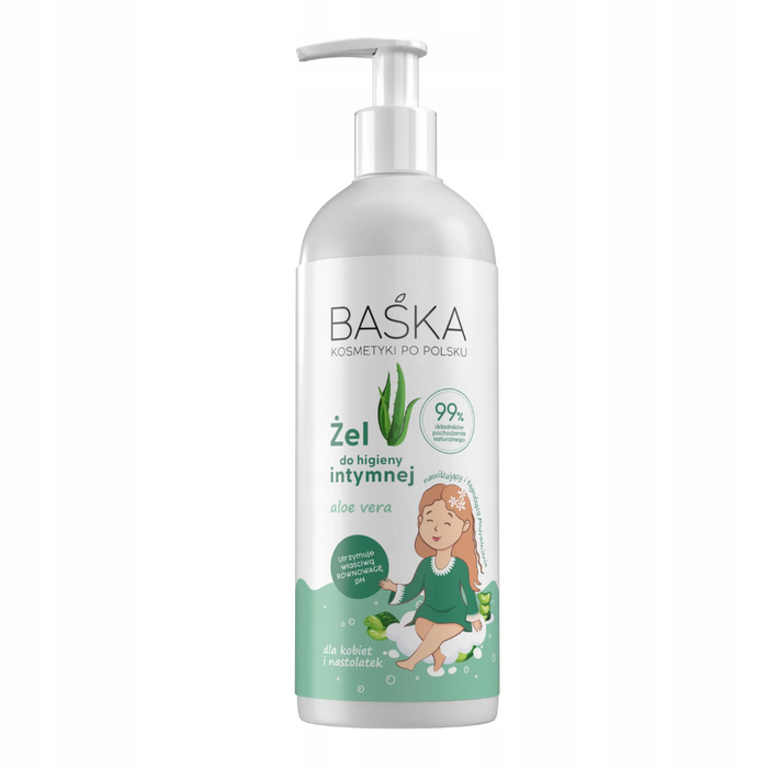 BAŚKA żel do higieny intymnej aloes 400ml main product photo