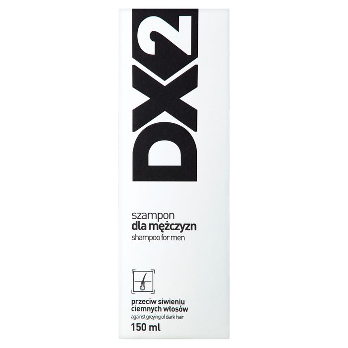 DX2 Szampon dla mężczyzn przeciw siwieniu ciemnych włosów 150 ml main product photo