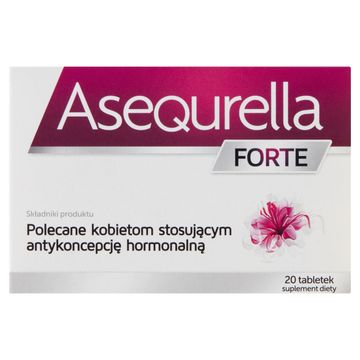 Asequrella Forte Suplement diety 20 sztuk
