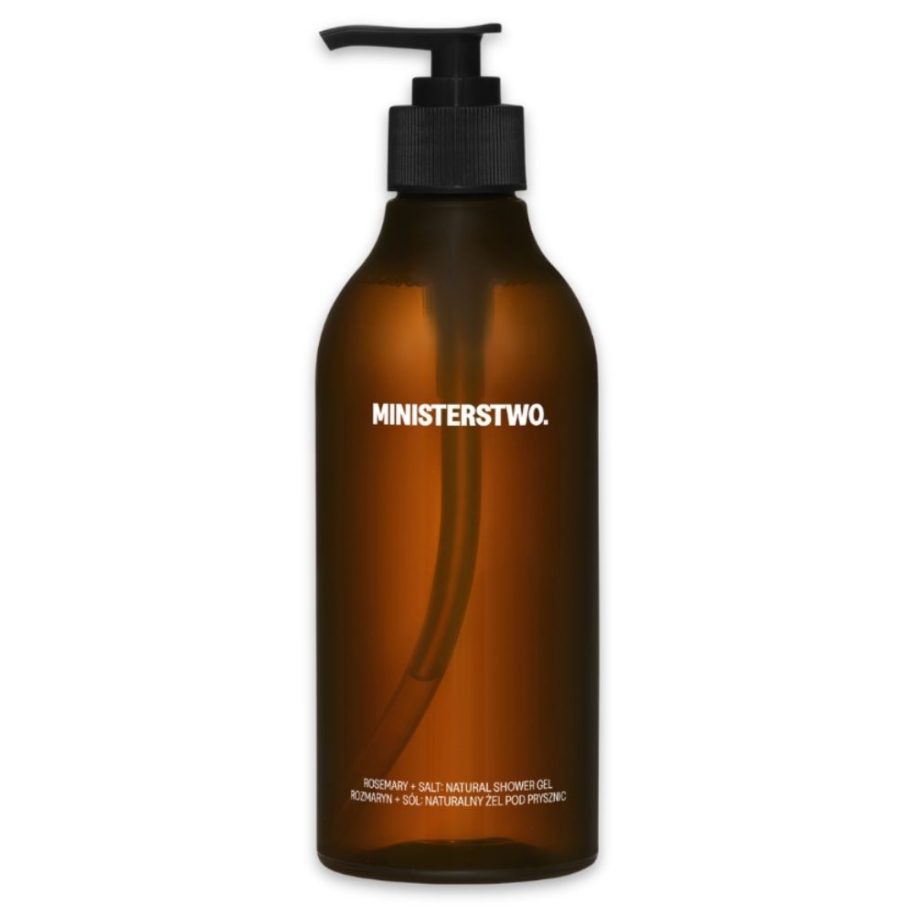 Ministerstwo. Rozmaryn+sól: naturalny żel pod prysznic 400 ml