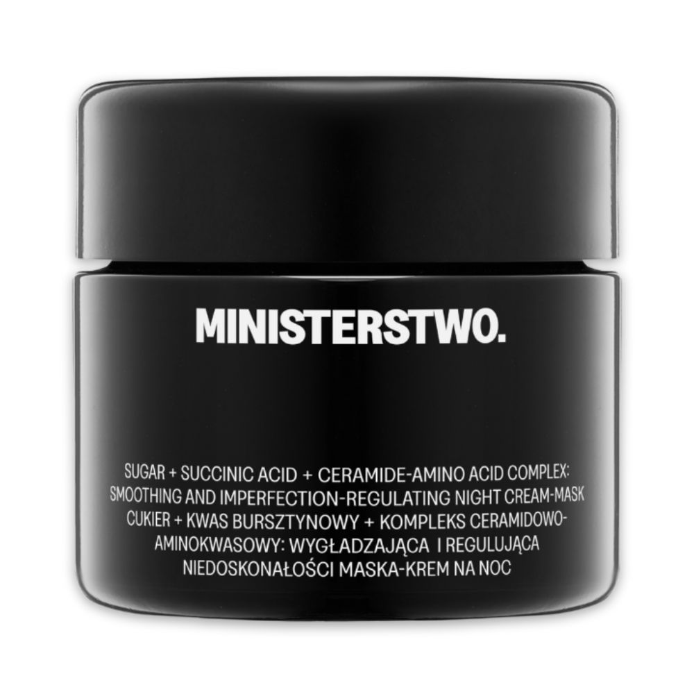 Ministerstwo. Cukier - wygładzająca maska-krem na noc 50 ml