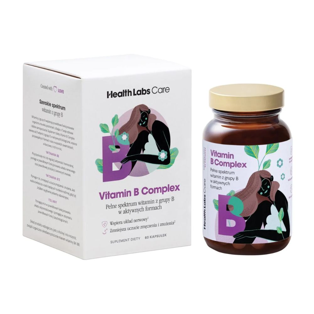 Health Labs Vitamin B Complex Kapsułki 60 szt