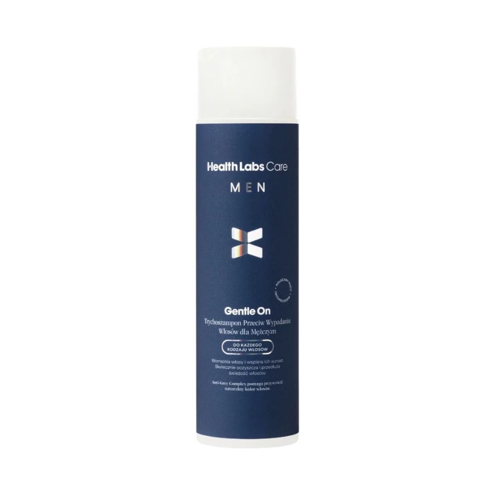 Health Labs Gentle On Trychoszampon przeciw wypadaniu włosów dla mężczyzn 250 ml