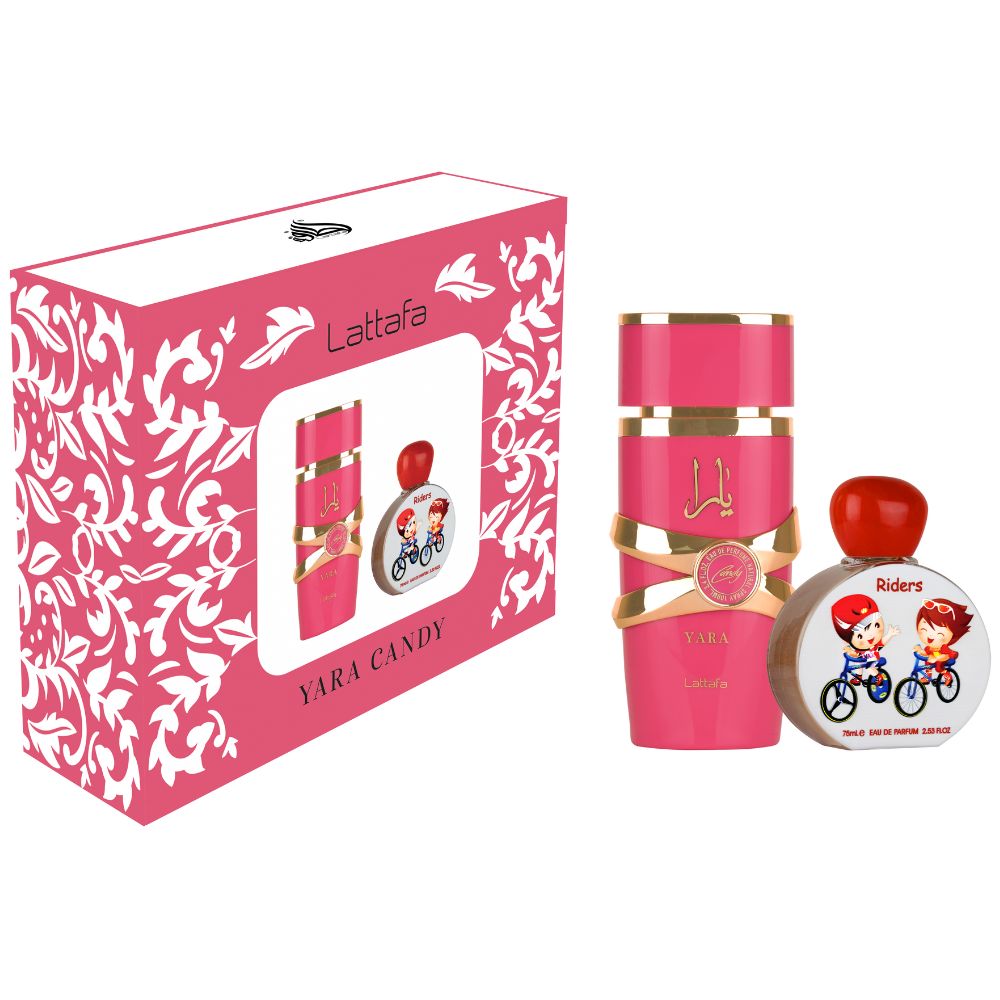 Lattafa Yara Candy & Riders Kids zestaw perfum 1 sztuka