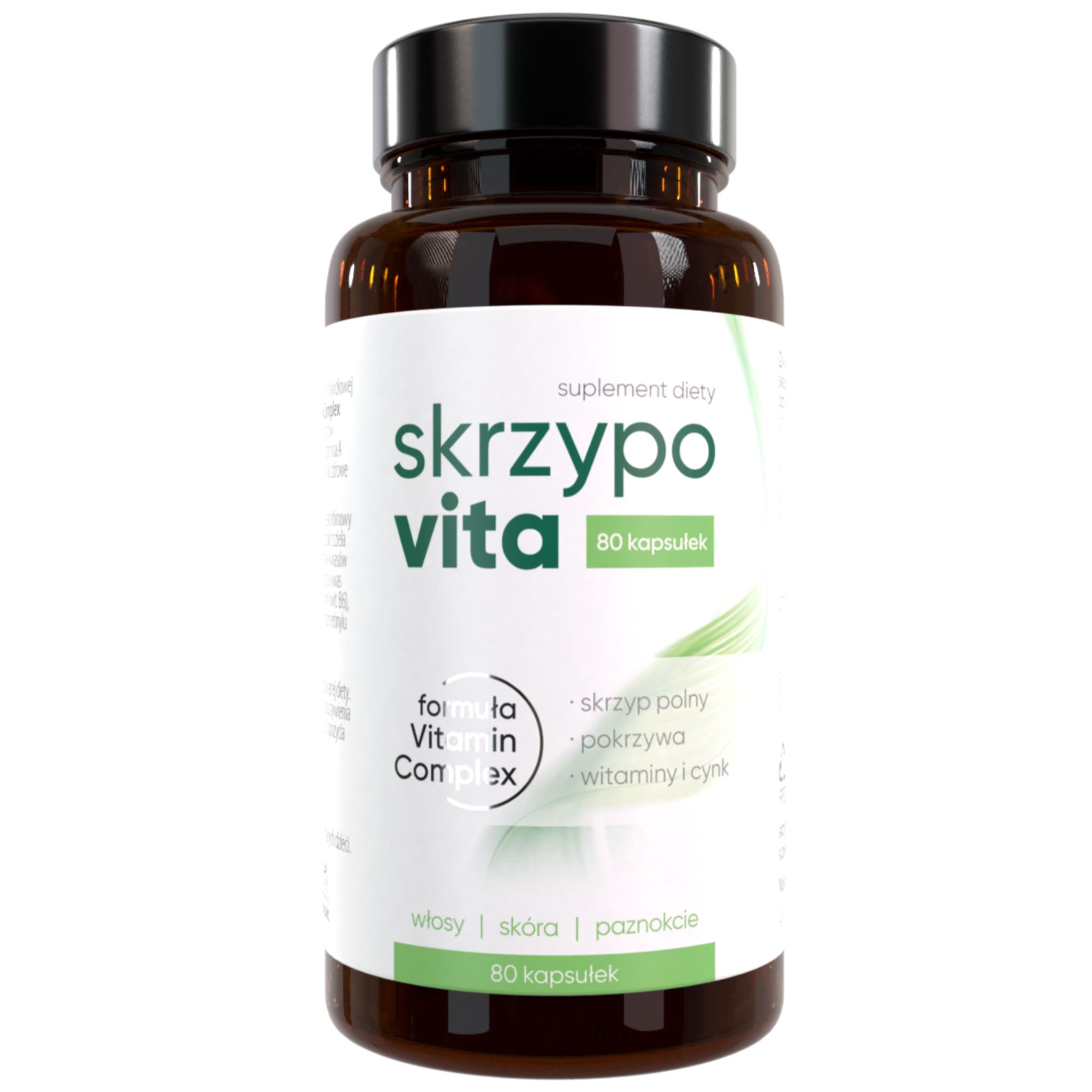 Zdrovit Skrzypovita włosy skóra paznokcie 80 kapsułek