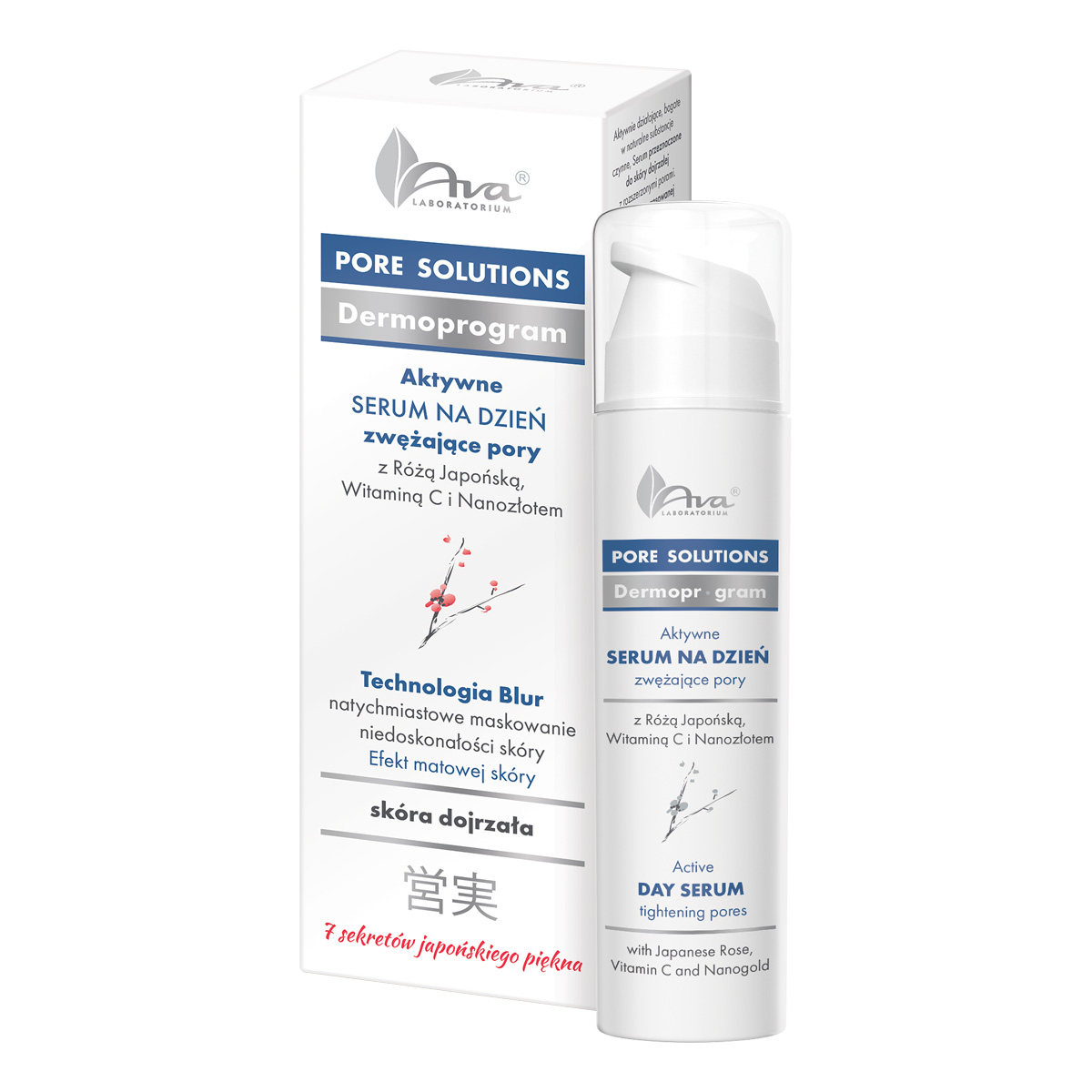 AVA PORE SOLUT.SERUM N/DZ.ROZA JAP.50ML main product photo