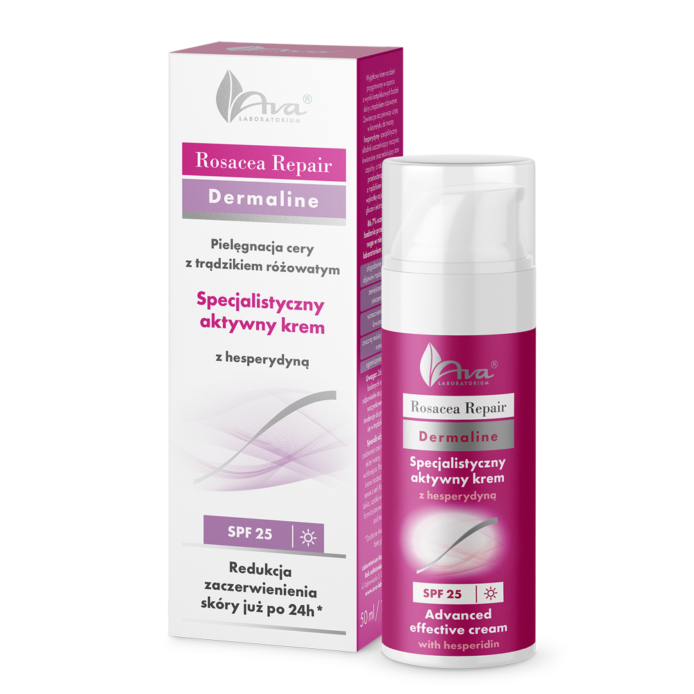 AVA specjalistyczny aktywny krem do twarzy z hesperydyną 25SPF 50 ml