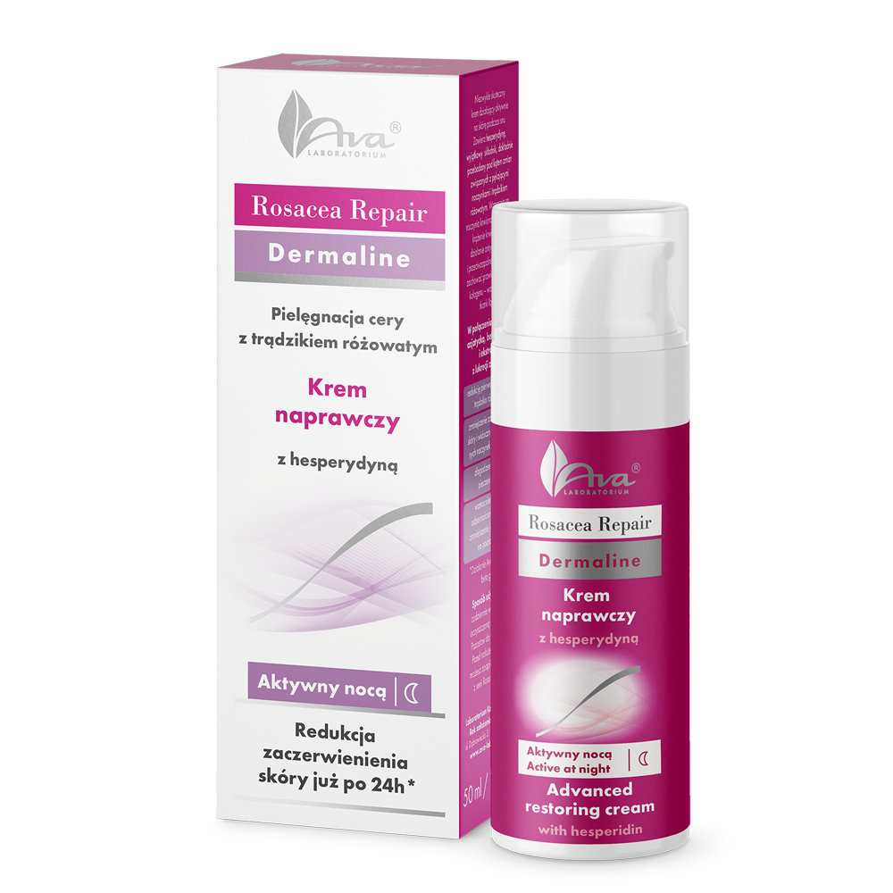 AVA krem naprawczy z hesperydyną do twarzy Rosacea Dermaline 50 ml