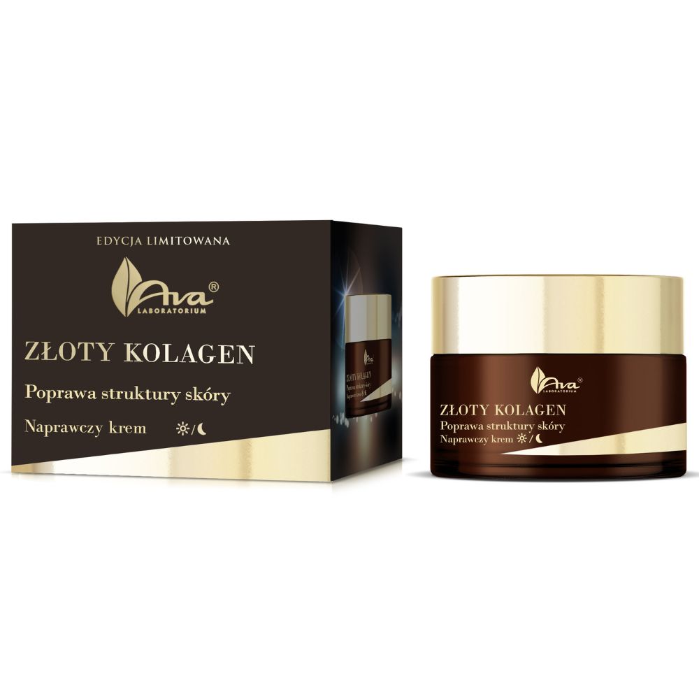 AVA naprawczy krem do twarzy Złoty Kolagen 50 ml