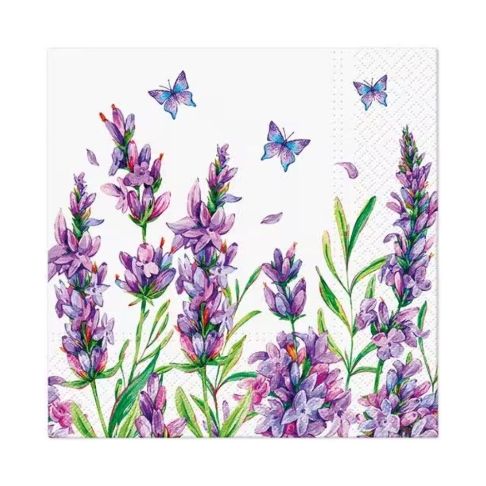 Teteatete Serwetki papierowe 33x33 Lawenda 20 sztuk