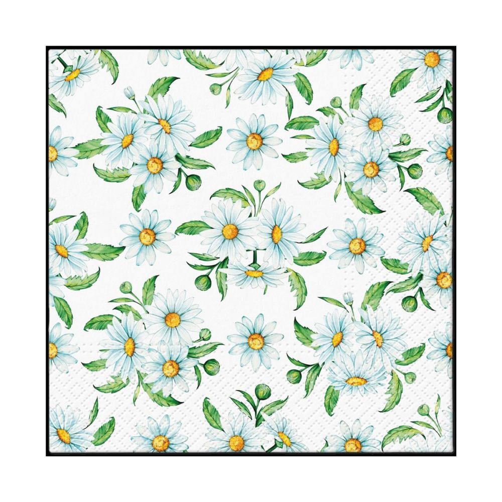 Teteatete Serwetki papierowe 33x33 Rumianek 20 sztuk
