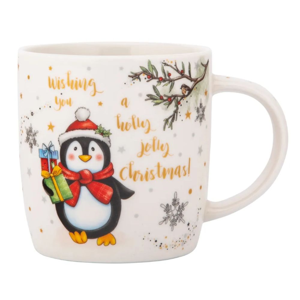 Altom Design Pingwinek kubek świąteczny 400 ml