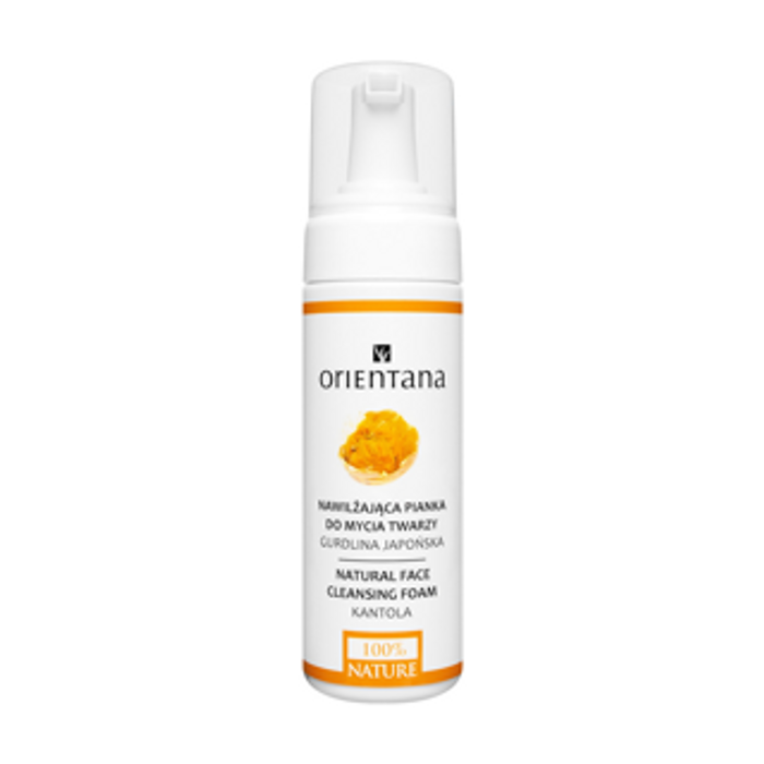ORIENTANA NAWILŻAJĄCA PIANKA DO MYCIA TWARZY GURDLINA JAPOŃSKA, 150 ML main product photo