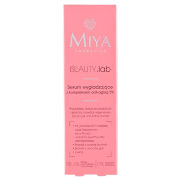 Miya Beauty.lab Serum wygładzające z kompleksem Anti-Aging 5 % 30 ml
