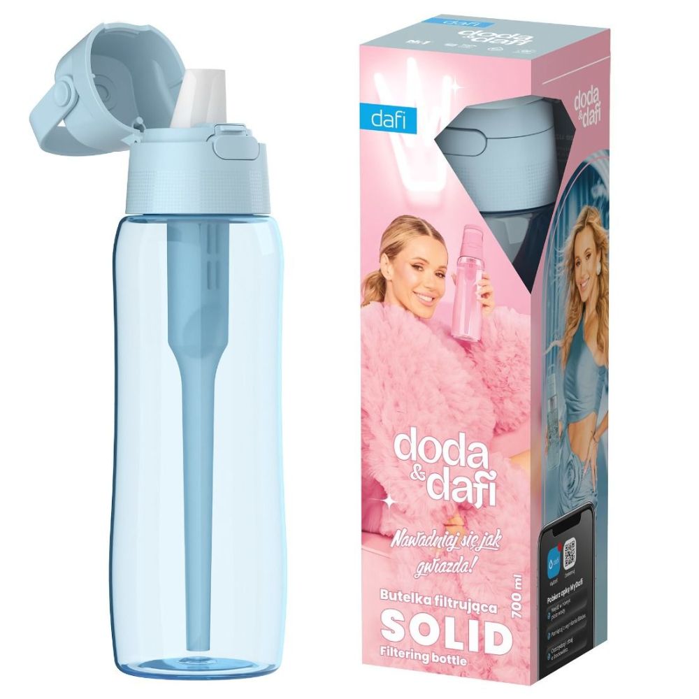 Dafi Solid Doda Dove Blue butelka filtrująca 0,7 l