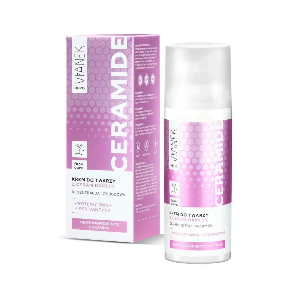 Vianek Hero Krem do twarzy z ceramidami 50 ml