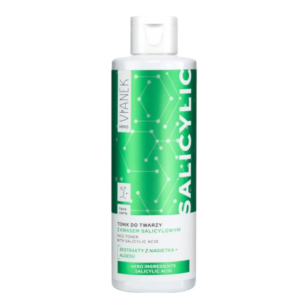 Vianek Hero Tonik do twarzy z kwasem salicylowym 200 ml