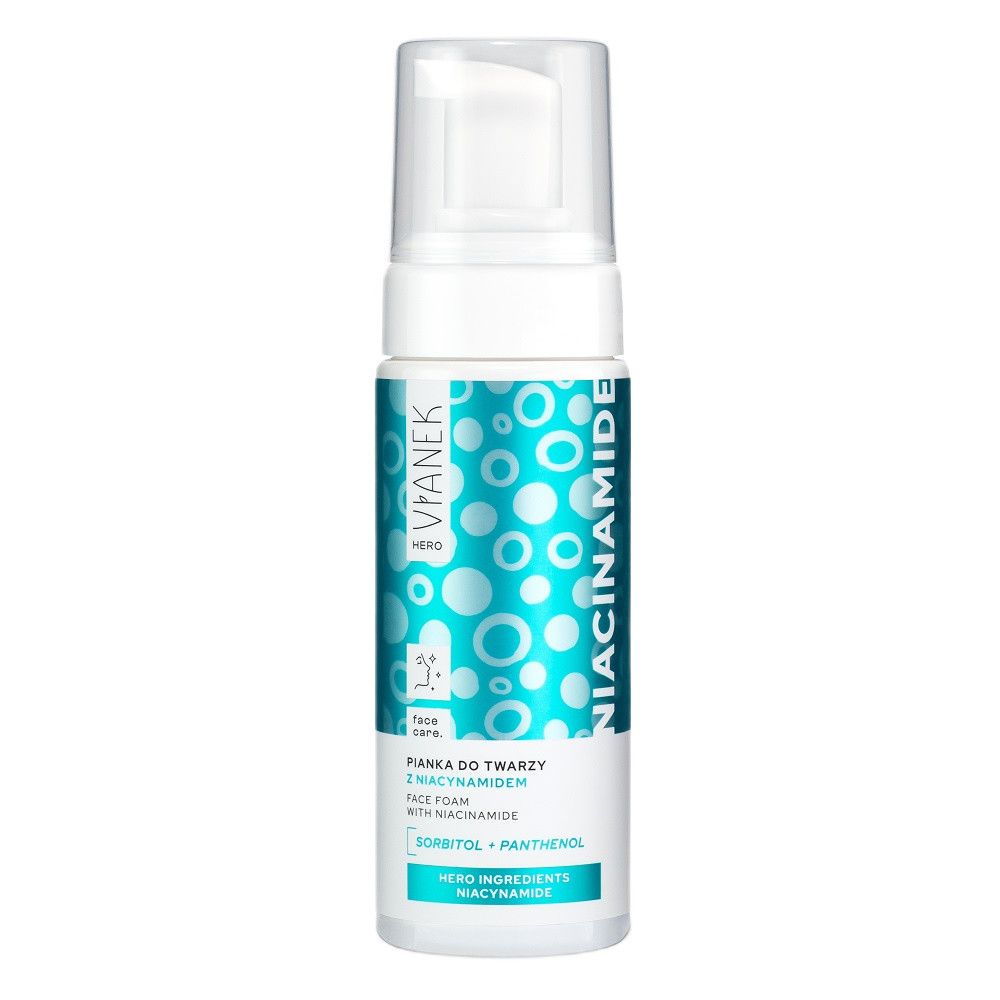 Vianek Hero Pianka do twarzy z niacynamidem 150 ml