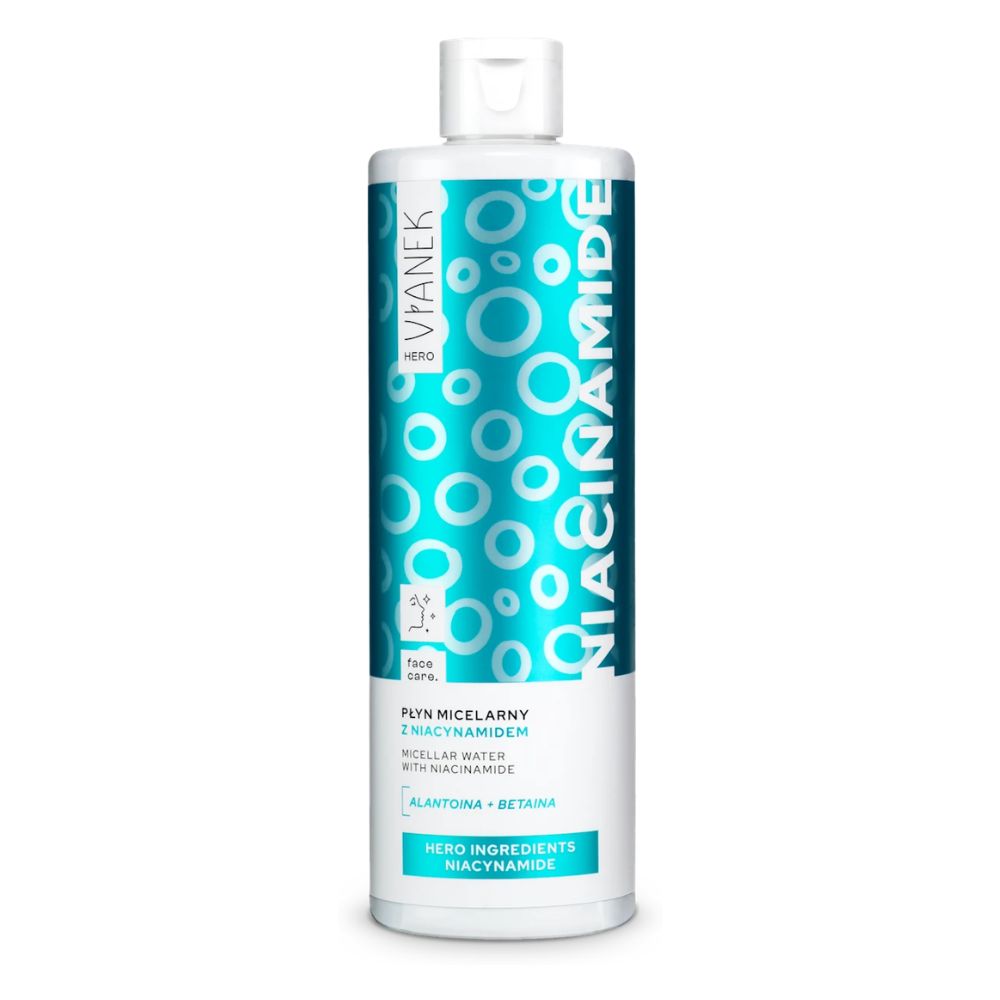Vianek Hero Płyn micelarny z niacynamidem 400 ml