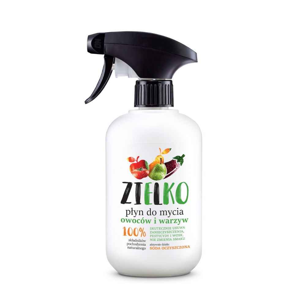 Zielko Płyn do mycia owoców i warzyw 500 ml