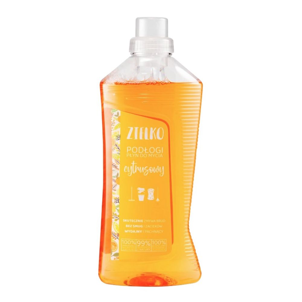 Zielko Podłogi Płyn do mycia podłóg cytrusowy 1000 ml