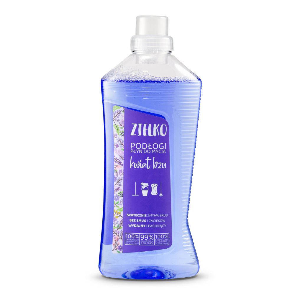 Zielko Podłogi płyn do mycia kwiat bzu 1000 ml