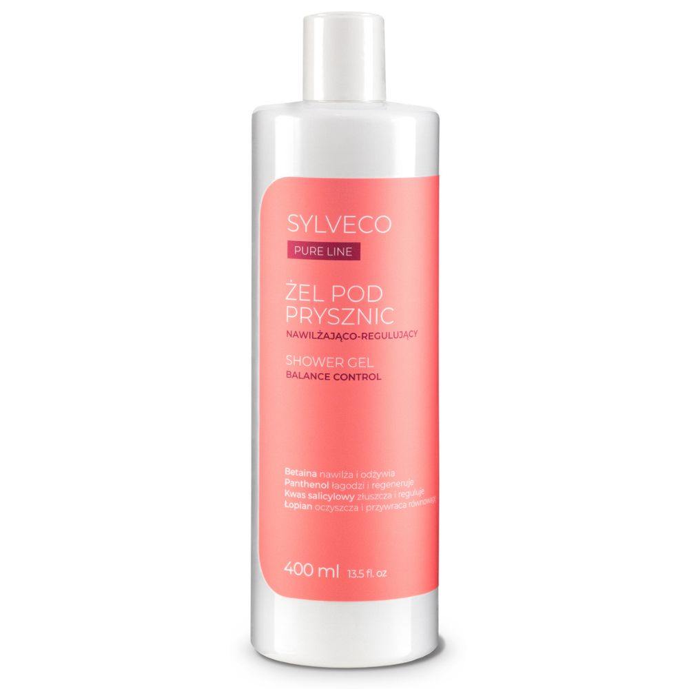 Sylveco Pure Line nawilżająco-regulujący żel pod prysznic 400 ml