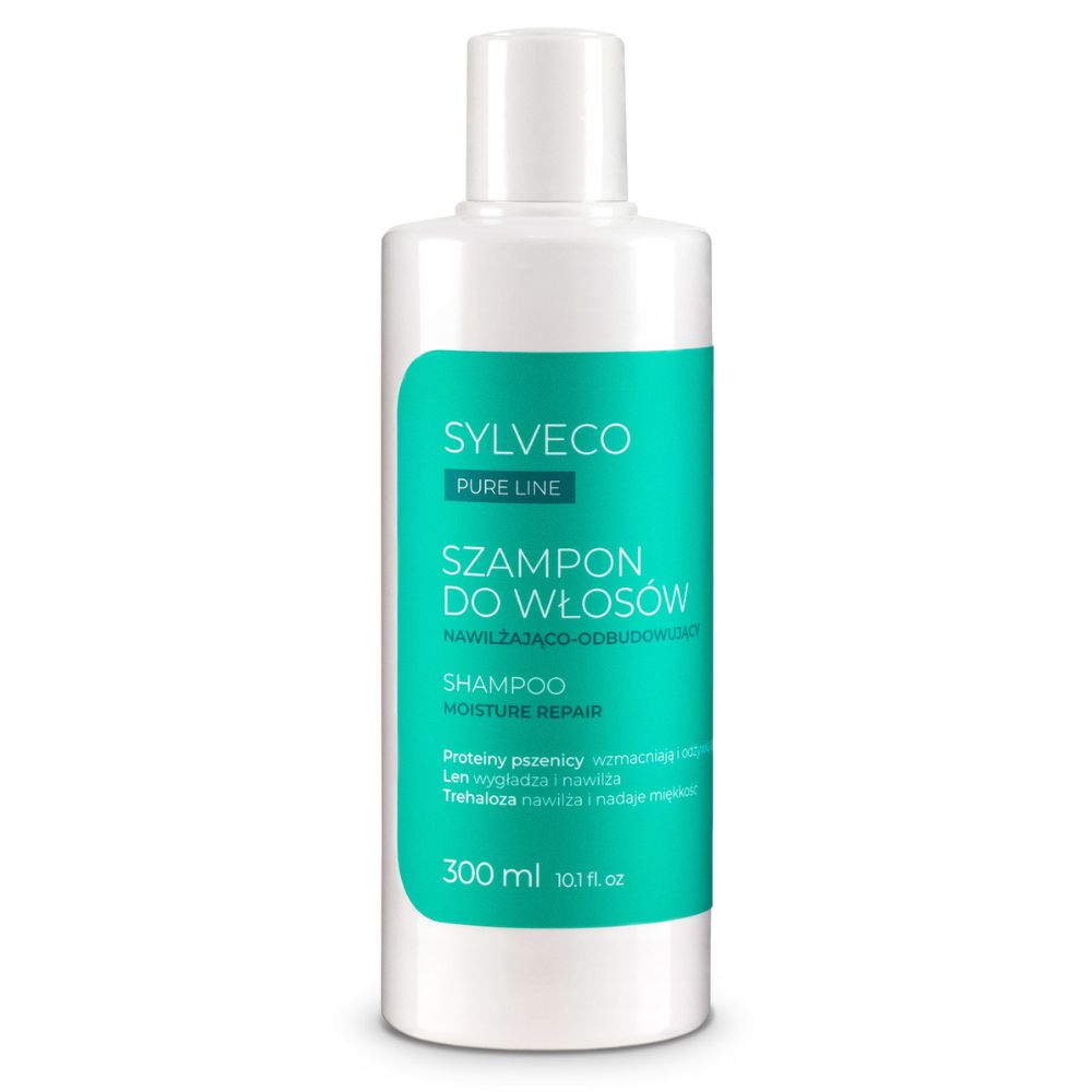 Sylveco Pure Line szampon do włosów nawilżająco-odbudowujący 300 ml