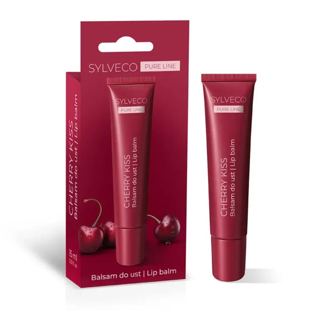 Sylveco Pure Line balsam do ust Cherry Kiss 15 ml