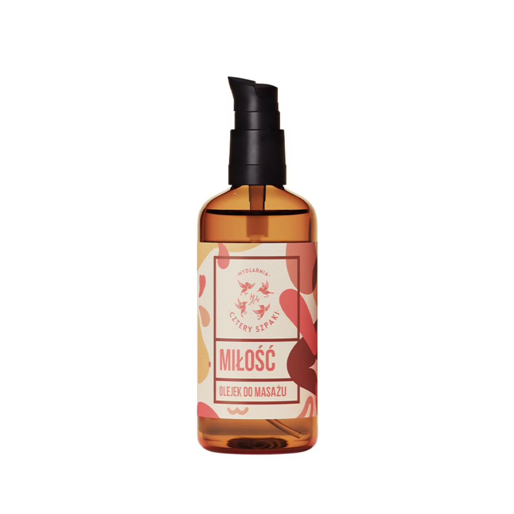 Mydlarnia Cztery Szpaki Miłość olejek do masażu 100 ml
