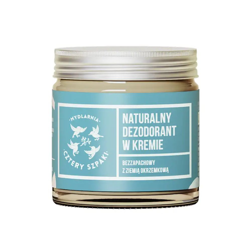 Mydlarnia Cztery Szpaki dezodorant w kremie bezzapachowy 60 ml