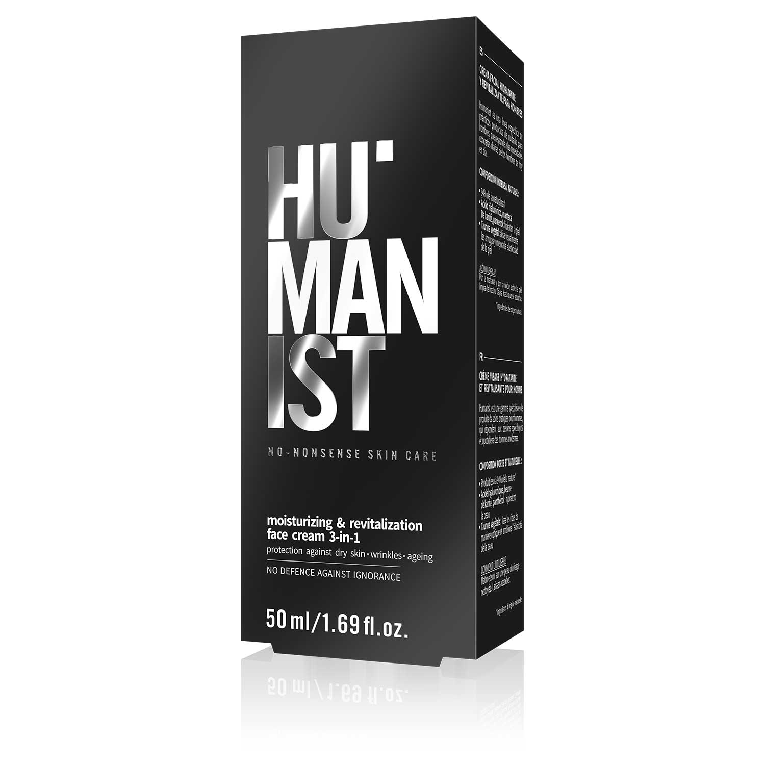 Humanist krem do twarzy 3w1 nawilżająco-rewitalizujący airless 50ml 