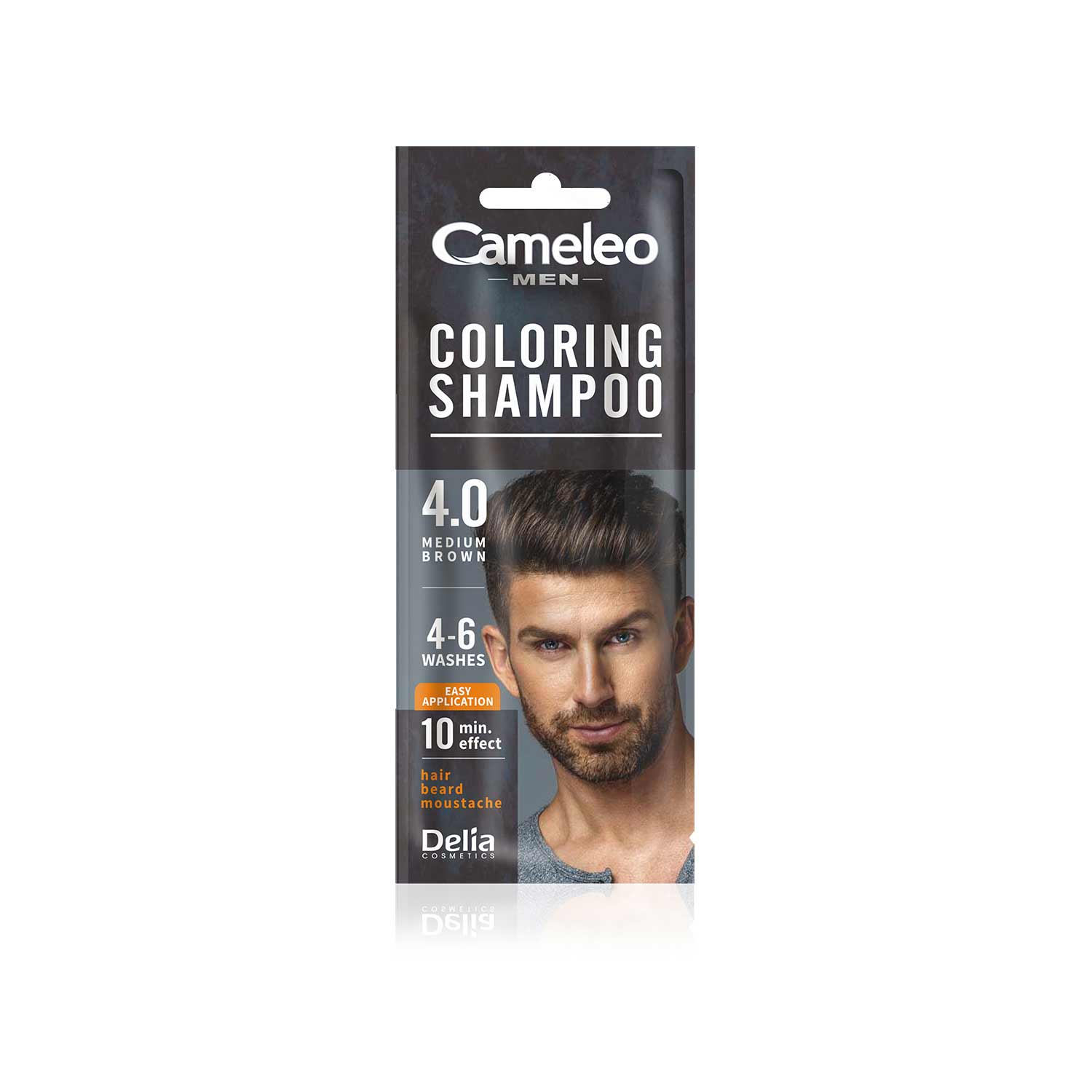 Cameleo Men szampon koloryzujący 4.0 brąz 15ml