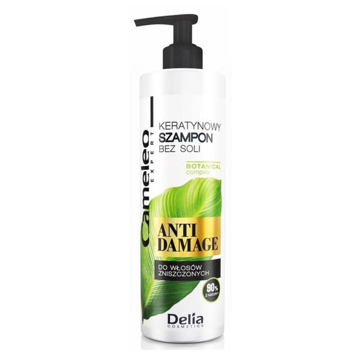 Cameleo keratynowy szampon bez soli do włosów zniszczonych Anti Damage 400 ml main product photo