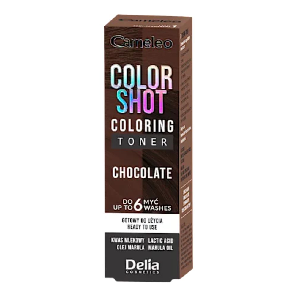 Delia Cameleo Color Shot Toner Chocolate toner do włosów 75 ml