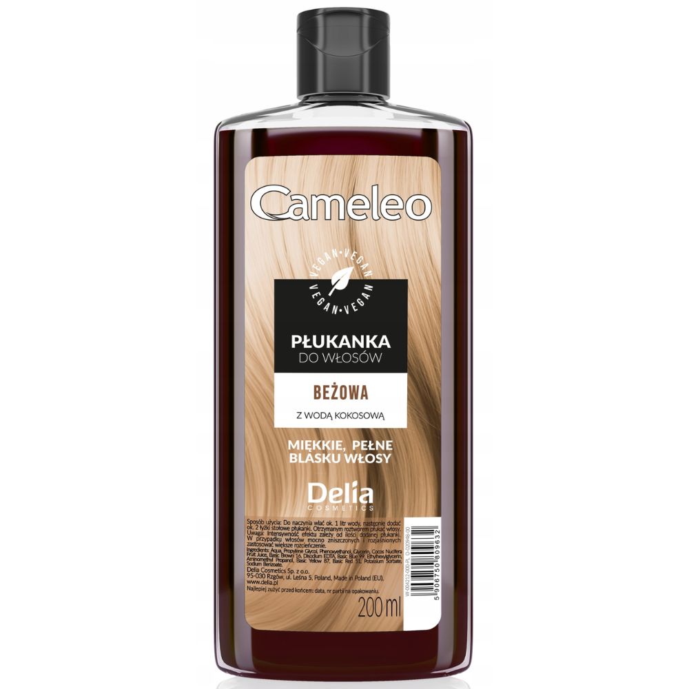 Cameleo Beżowa płukanka do włosów 200 ml