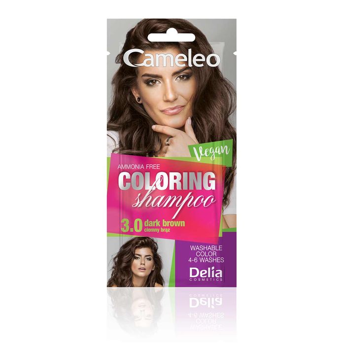 Camelo szampon koloryzujący 3.0 CIEMNY BRĄZOWA 40ml main product photo