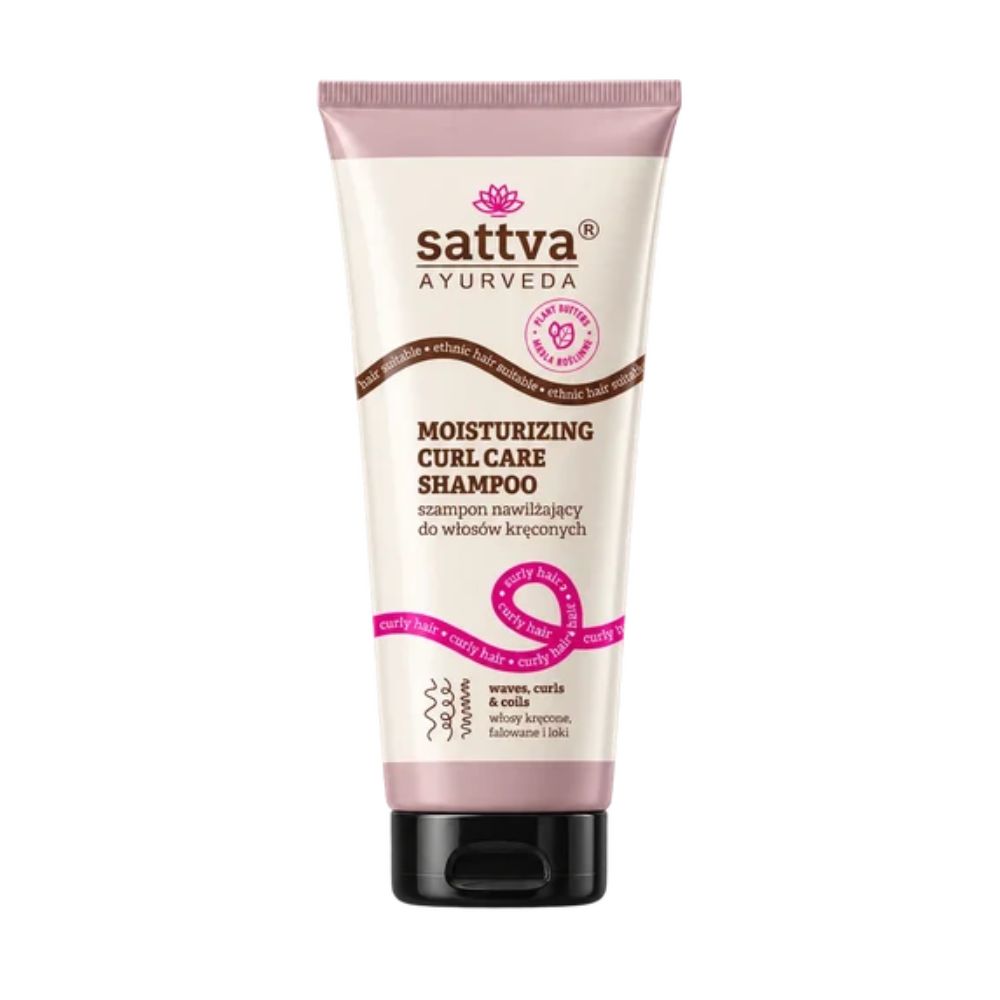 Sattva Ayurveda Curls Moisturizing Care Shampoo szampon do włosów 200 ml