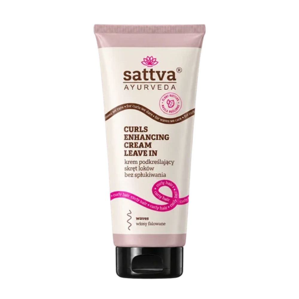 Sattva Ayurveda Curls Enhancing Cream Laeve In krem do włosów 200 ml