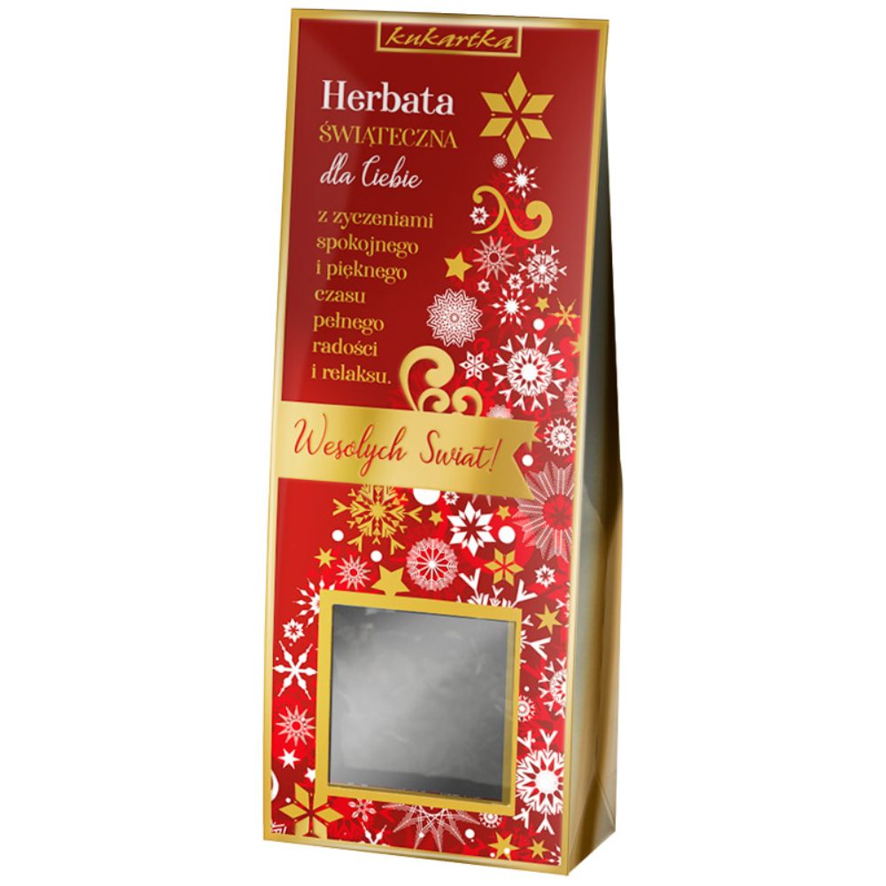 Kukartka herbata Wesołych Świąt 385 X24 main product photo