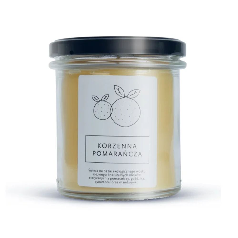 Hagi Świeca sojowa korzenna pomarańcza 230 g