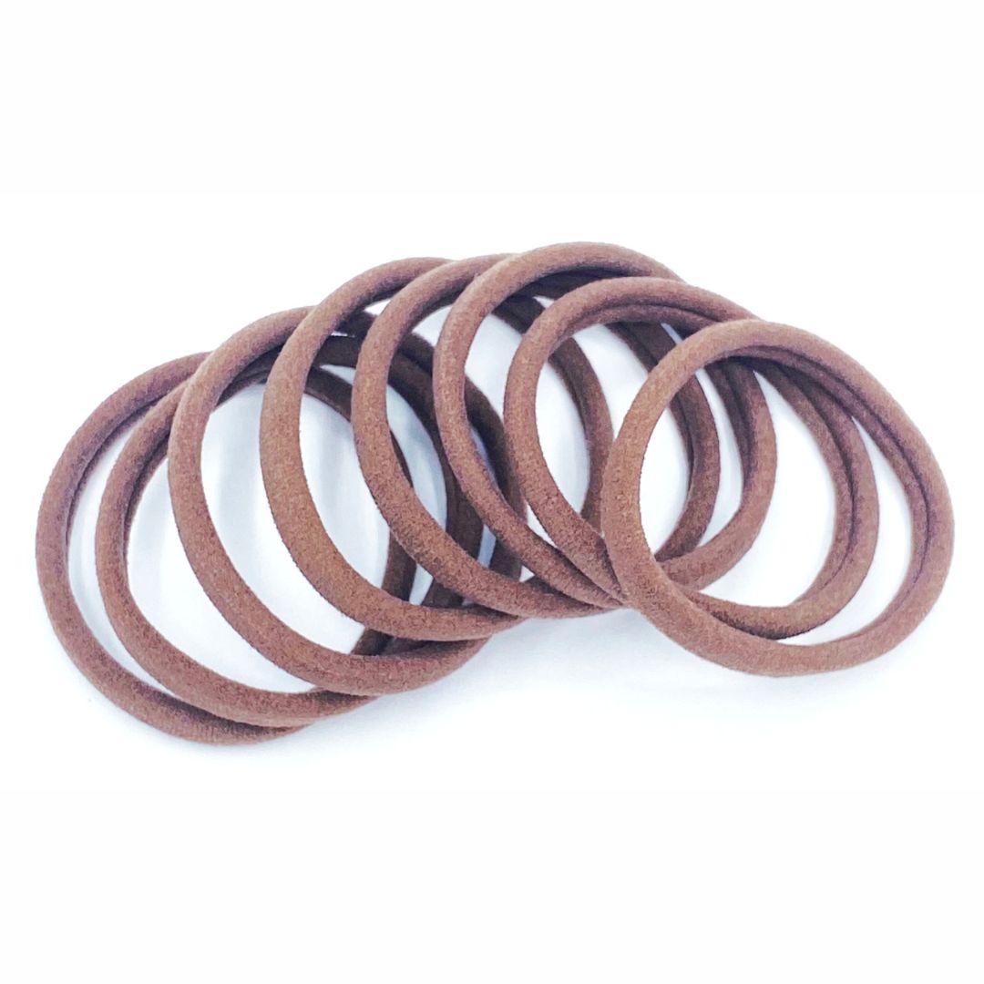 Cat&Cat brązowe gumki do włosów 8 szt.