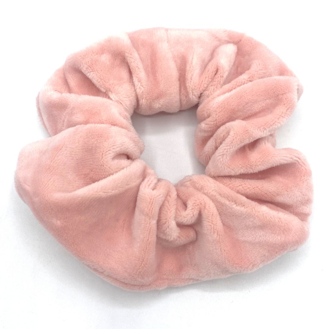 Cat&Cat welurowa gumka do włosów różowa 1 szt.